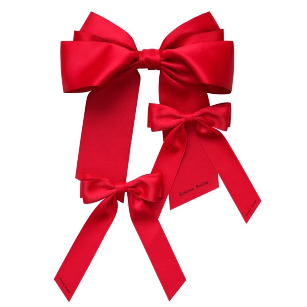 Simone Rocha X H&M Red Bows pack